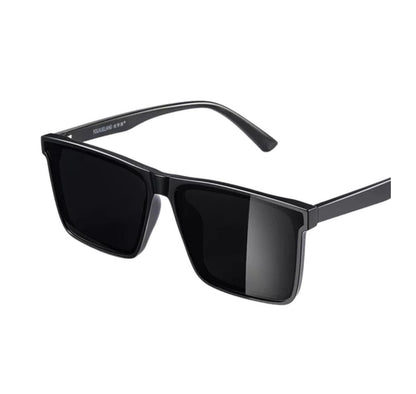 Polarized Retro Square Sunglasses